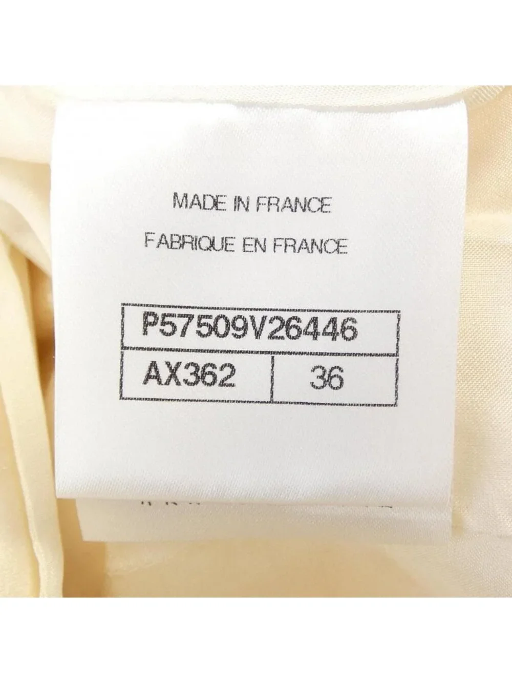 Chanel Skirt White